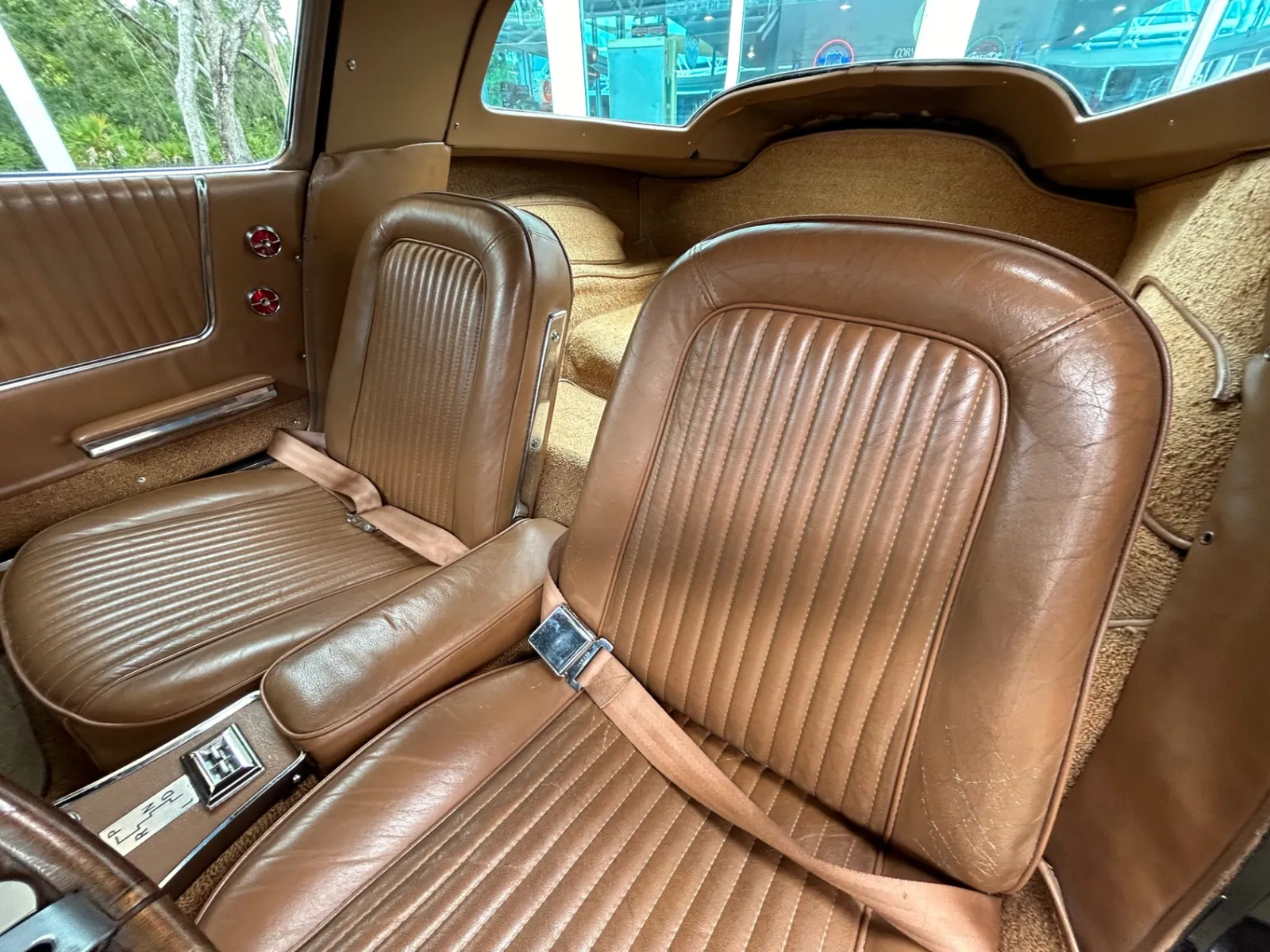 Interior of the 1964 Chevrolet Corvette