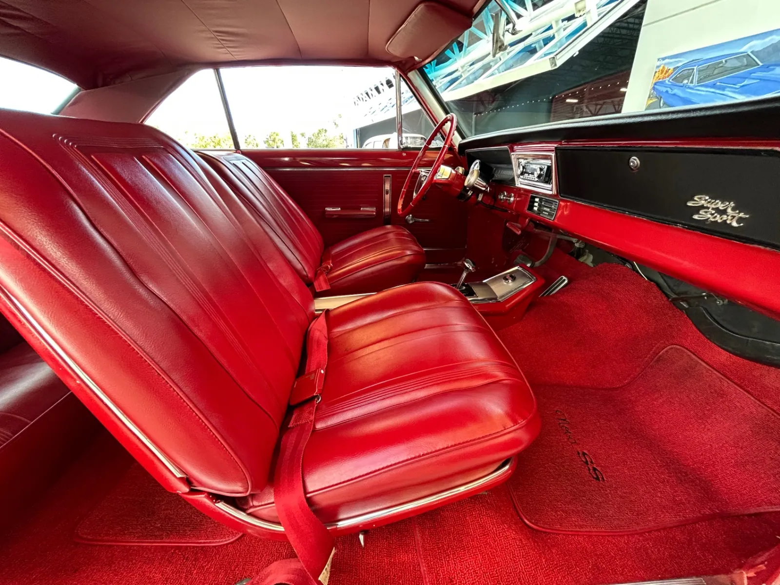 Chevrolet Nova interior