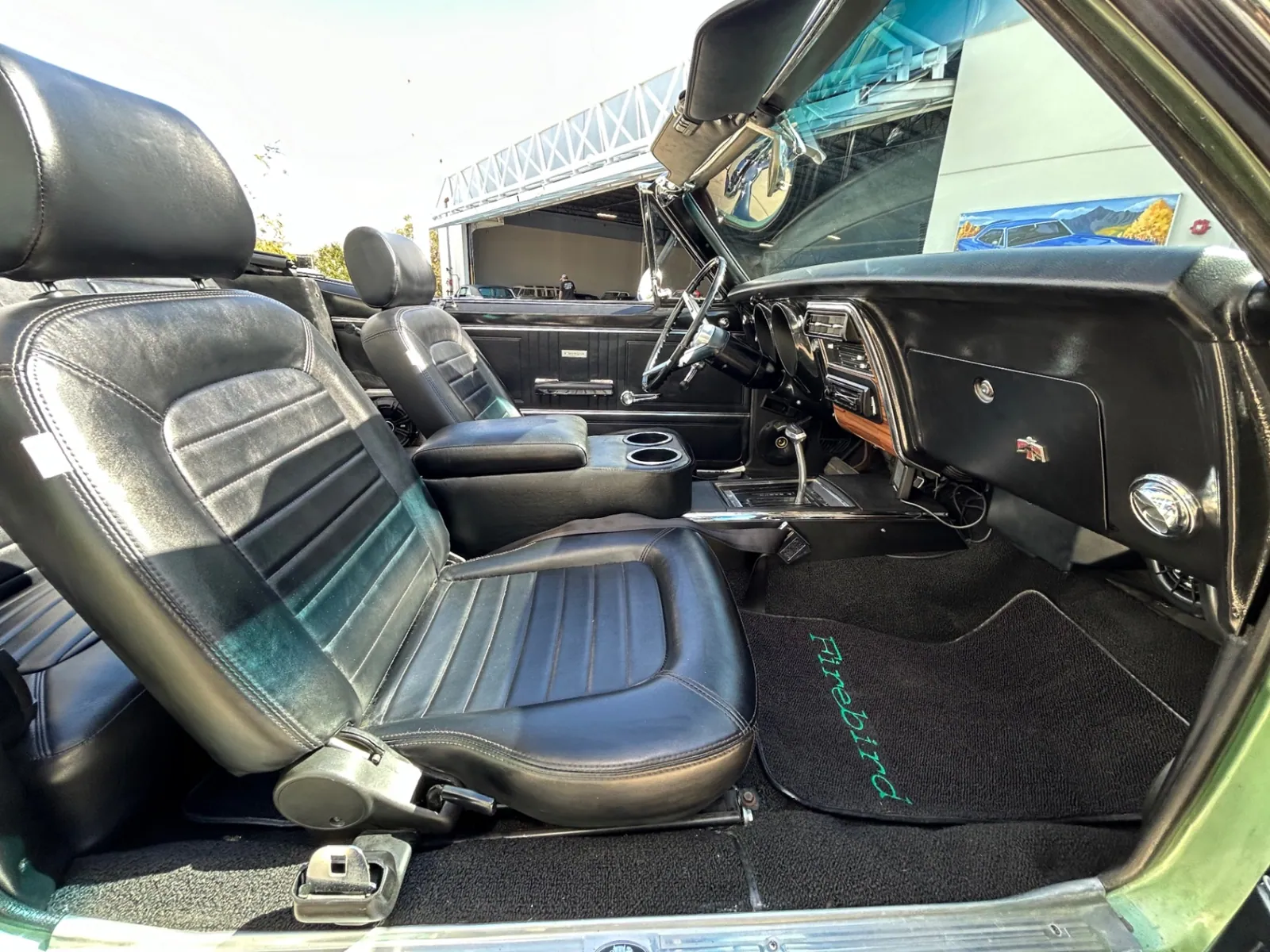 Interior of the 1967 Pontiac Firebird
