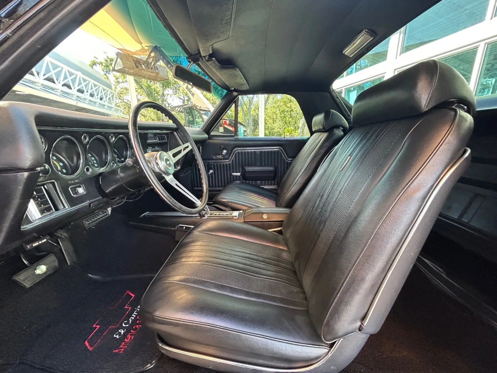 Interior of the 1970 Chevrolet El Camino SS