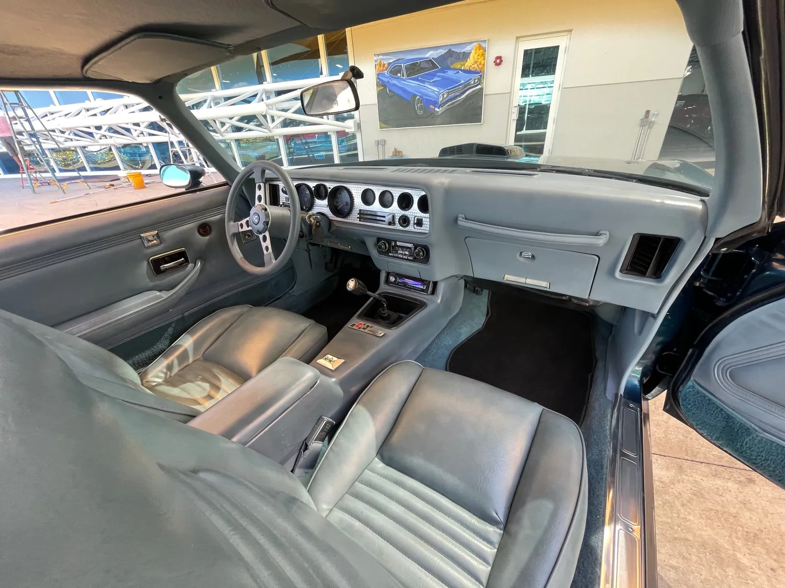 Interior of the 1979 Pontiac Trans AM